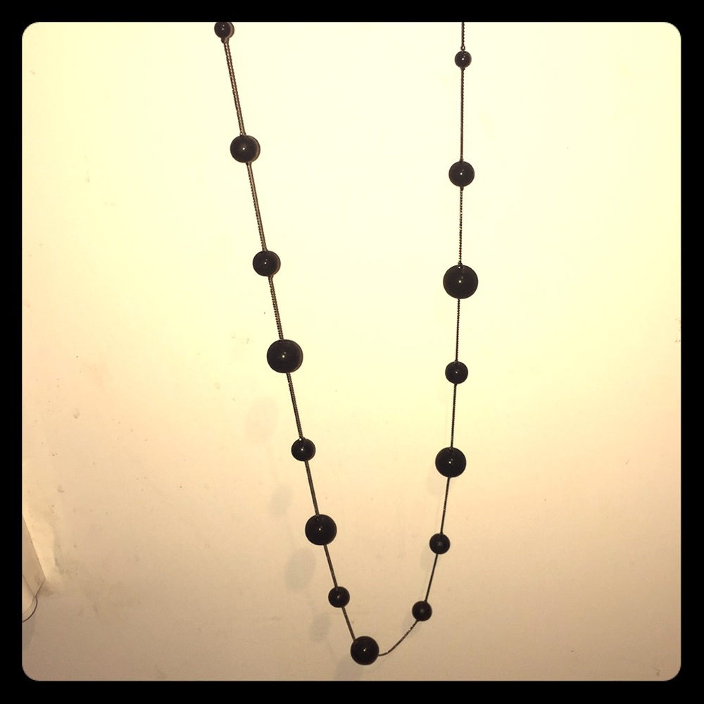 Candie’s Black Pearl Necklace